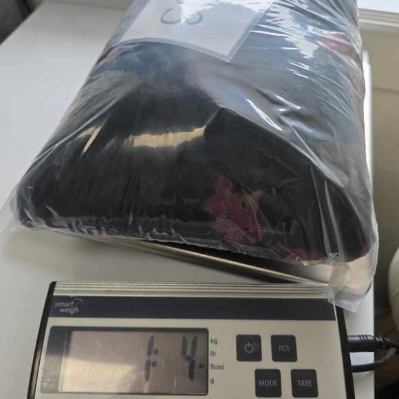 Baltic Born Floral Velvet Maxi Dress V-Neck Flutter Sleeve Size XXL No Belt - Picture 8 of 9